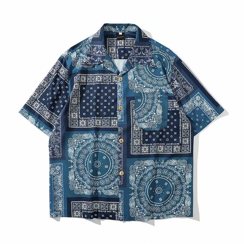 Áo Sơ Mi Ngắn Tay Phong Cách Nhật Bản Dành Cho Cả Nam Và Nữ