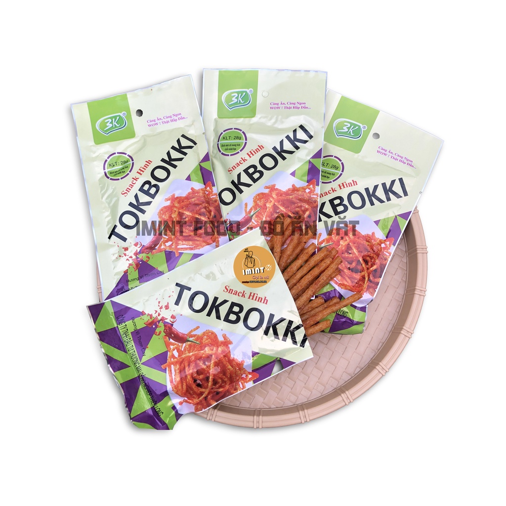 Snack Tăm Cay MIX Món Quà Tuổi Thơ Ăn Vặt IMINT FOOD