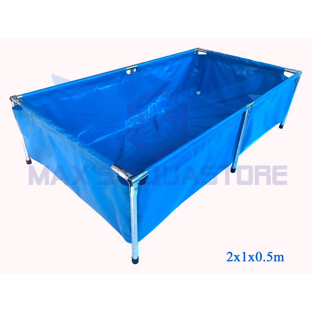 BỂ BƠI LẮP GHÉP KHUNG KIM LOẠI 1 TẦNG ***GIA CÔNG SIZE THEO YÊU CẦU***