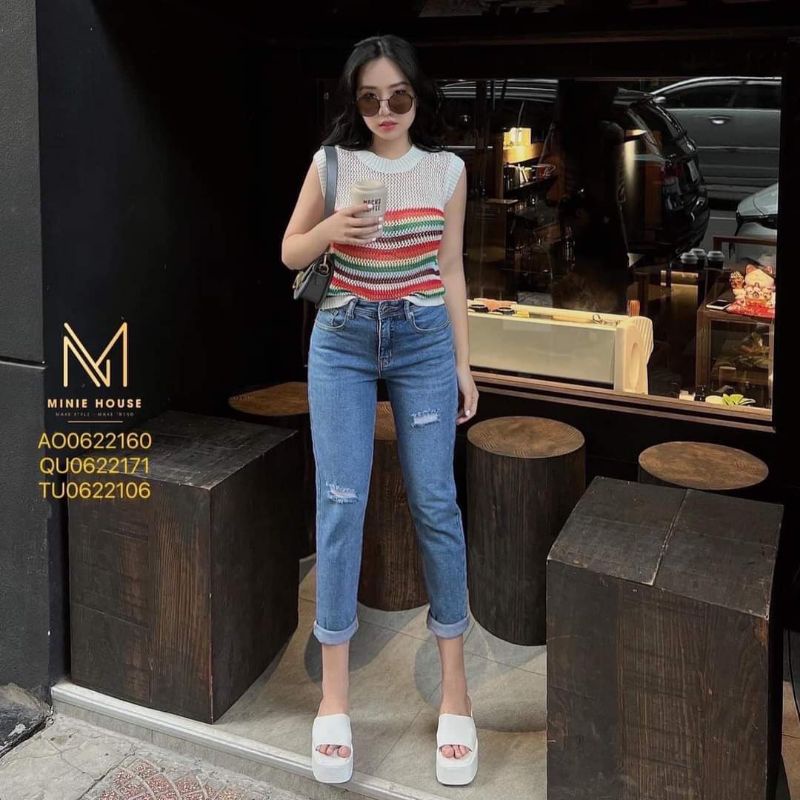 ÁO BA LỖ MONGTOGI LƯỚI PHỐI MÀU