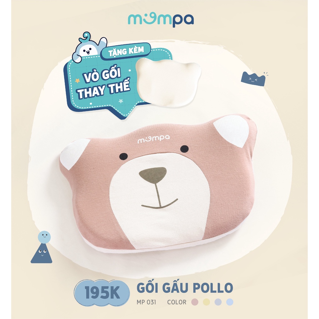 Gối gấu Pollo Mompa