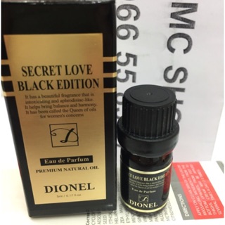 Nước Hoa Dionel secret love Black Edition Hàn Quốc Màu Đen