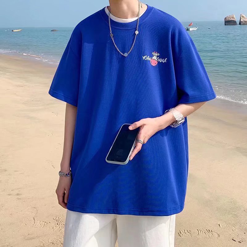 Áo Thun Dáng Rộng In Chữ Phong Cách Hip Hop Thời Trang Mùa Hè Cho Nam Và Nữ