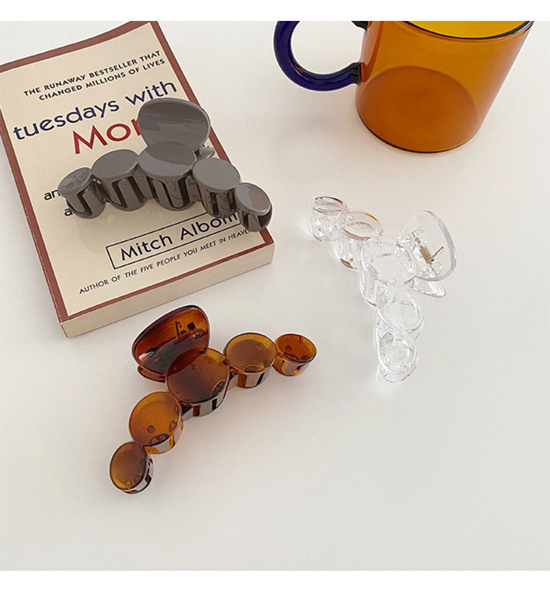 Kẹp tóc thiết kế kiểu tròn bắt mắt thời trang dành cho nữ J20102005