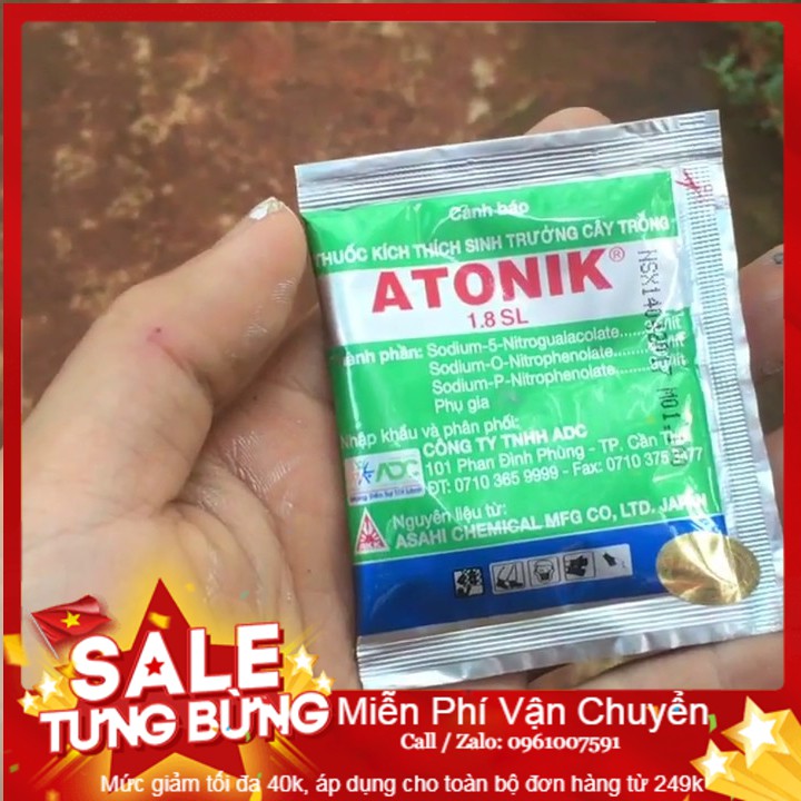 Thuốc Kích Thích Nảy Mầm Atonic Thế Hệ Mới An Toàn Trong Sử Dụng - Gói 10ml