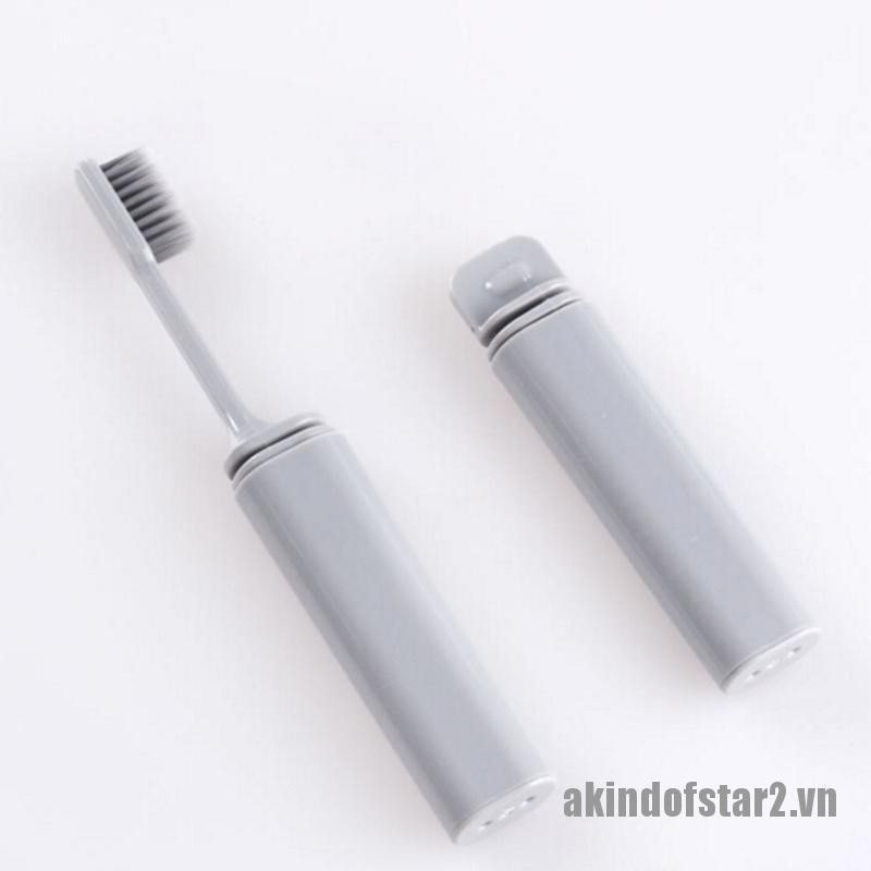 Bàn Chải Đánh Răng Lông Mềm Có Thể Gấp Lại Đa Năng Khi Đánh Răng