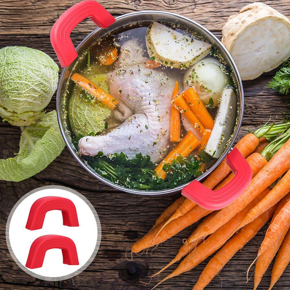 SUYO Vỏ Bọc Tay Cầm Chảo Chống Bỏng Chống Dính Tiện Dụng Cho Nhà Bếp