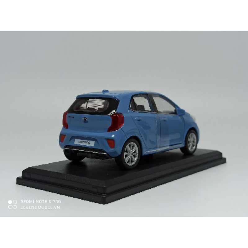 Mô hình xe Kia Morning tỷ lệ 1:33