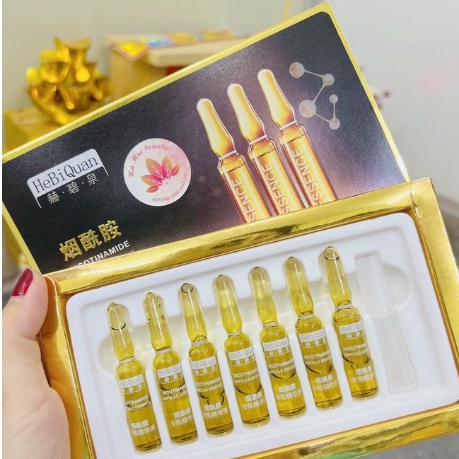 Hộp 7 ống serum dưỡng da căng bóng Heibiquan