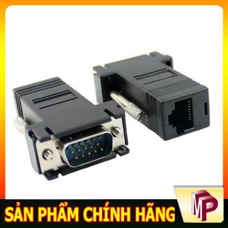 Bộ 2 đầu chuyển đổ VGA to Lan
