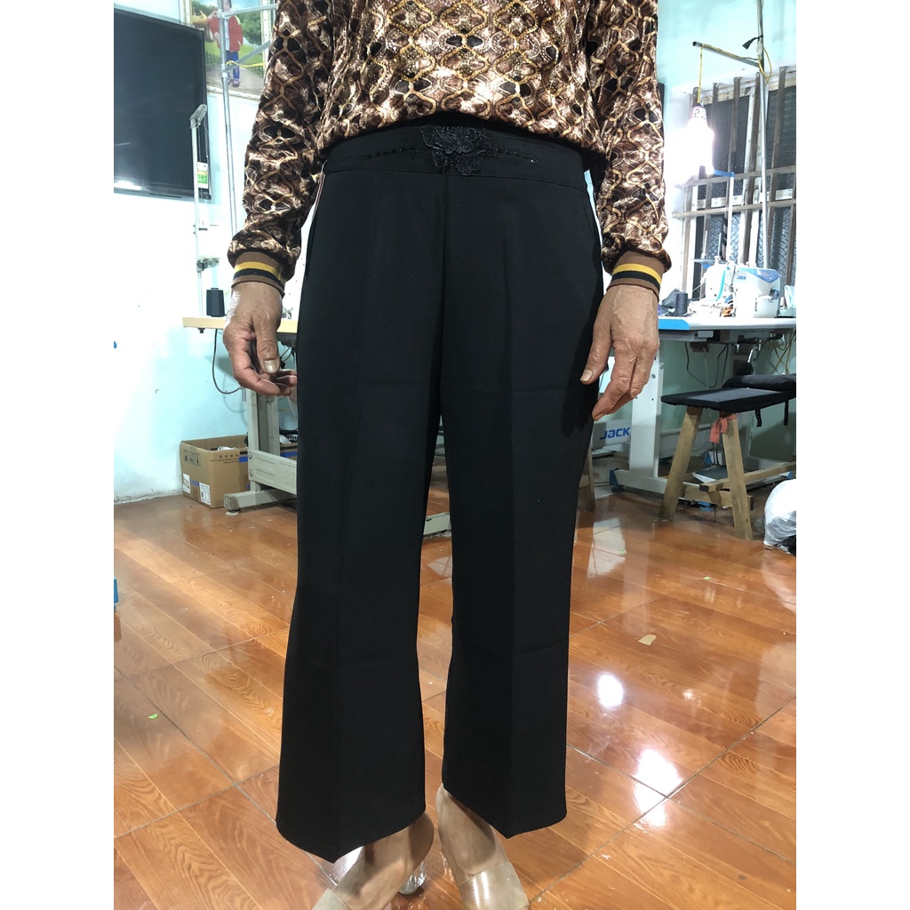 QUẦN SỚ ỐNG SUÔNG. CHẤT LIỆU MANGO DÁNG BAY THÍCH HỢP CHO MỌI LỨA TUỔI TRẺ VÀ TRUNG NIÊN