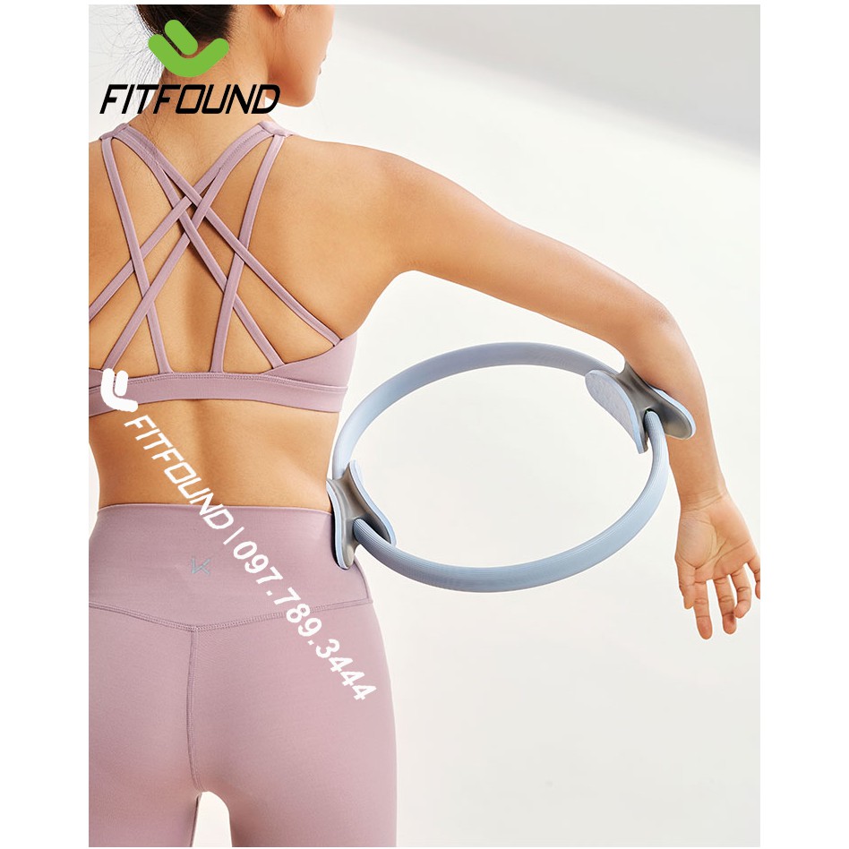 Magic Circle -Vòng Tập Yoga Pilates Ring Cao Cấp - Dụng Cụ Tập Tay Vai Đùi Cơ Bụng Mông Đa Năng FITFOUND