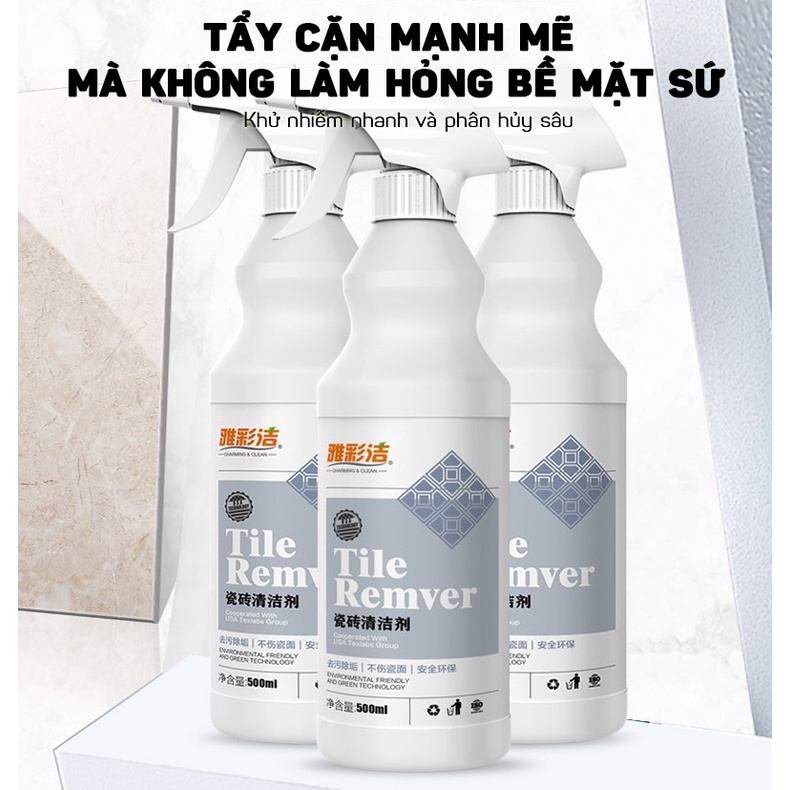 Dung Dịch Tẩy Vết Ố Bẩn Rỉ Sét Sàn Gạch, Bồn Sứ Nhà Tắm TEXLABS 500ML DOKEY99
