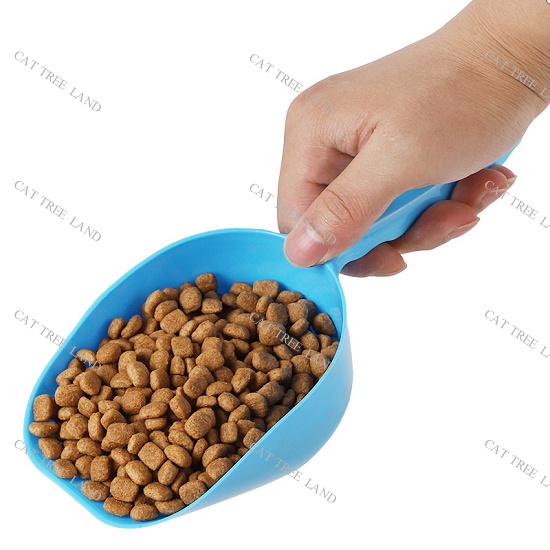 XẺNG XÚC HẠT CHO CHÓ MÈO, BẰNG NHỰA - MUỖNG  MÚC THỨC ĂN CHÓ THÚ CƯNG