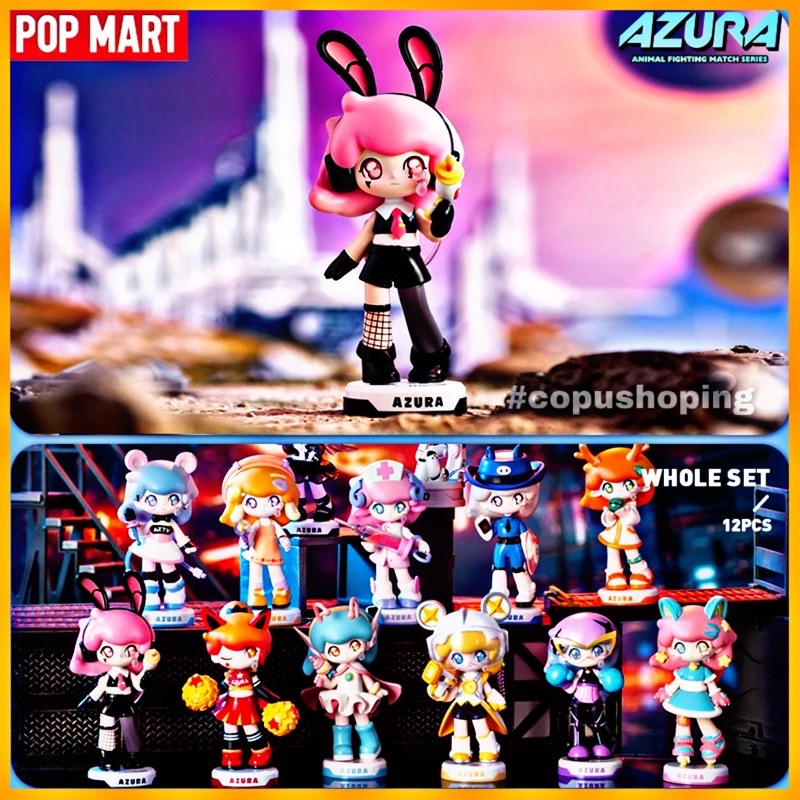 Mô hình AZURA phiên bản chiến đấu siêu thú Animal Fighting Match Series Pop Mart