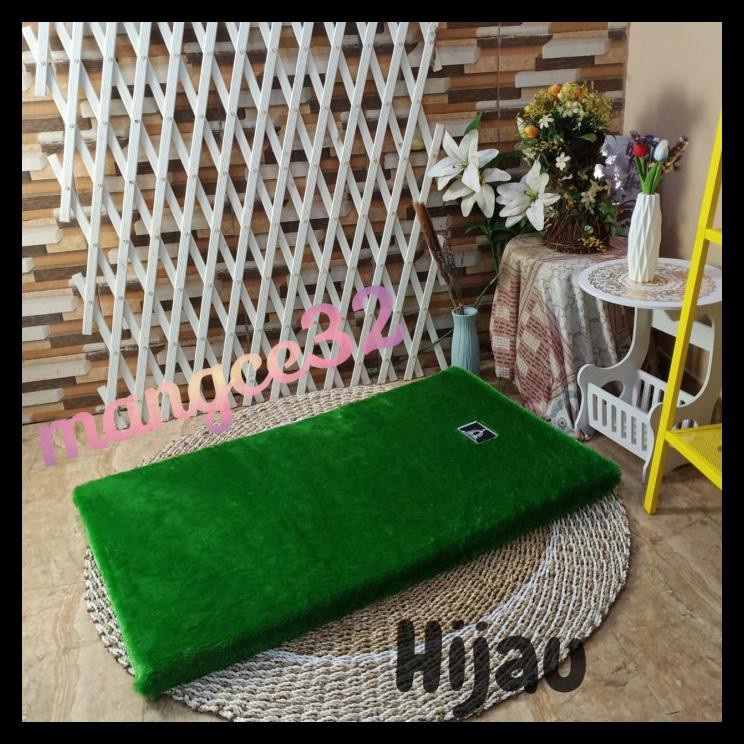 Thảm Xốp Dày 110x65x 3cm Màu Hồng