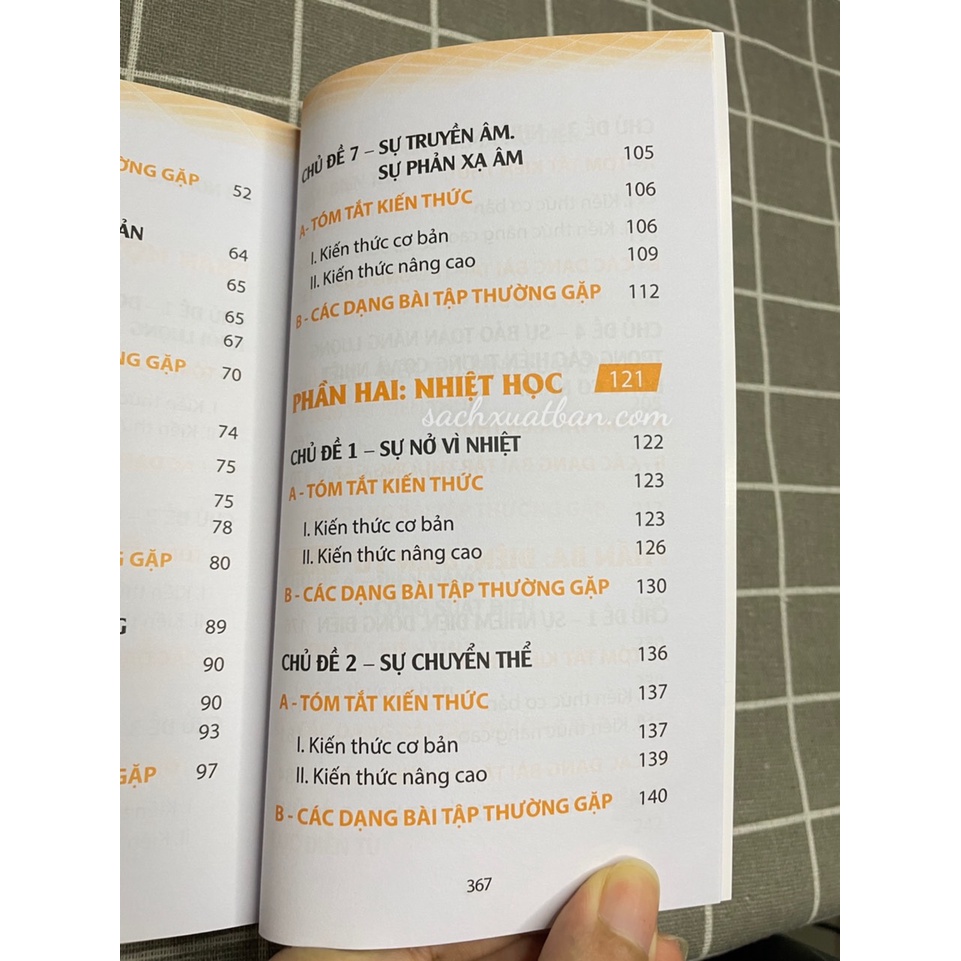 Sách Sổ Tay Kiến Thức Vật Lí Trung Học Cơ Sở