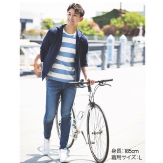 Sale ¥1290 áo chống nắng nam uniqlo auth 2018