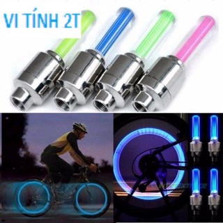 Van đèn xe máy xe đạp---Đèn LED phát sáng trang trí cho van xe máy, xe đạp siêu độc lạ