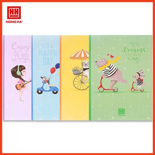 Vở Hồng Hà 4 ô ly 200 trang South Star Dreaming Bear 0750 (5 quyển)