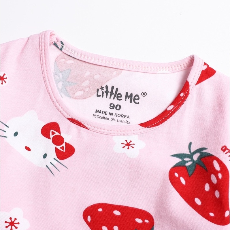 Bộ cotton in hình Litter Me mềm, mịn