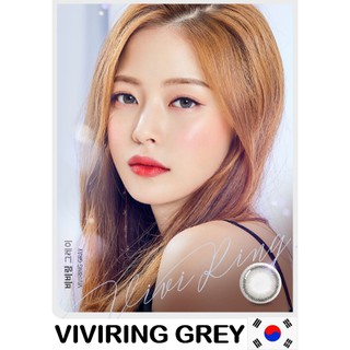 < Hàng mới về > [VIVIRING GREY] OLENS Contact lens xuất xứ korea 100% tại Hàn Quốc (Hsd 1 month) "비비링 그레이" 한국