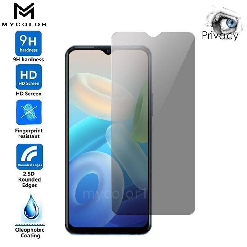 Kính Cường Lực Chống Nhìn Trộm Cho VIVO Y77 Y76 Y73 Y55 Y36 Y35 Y27 Y17s Y16 Y22 Y22s Y33T Y22T Y01 T1 T1x 4G 5G 2022 2023
