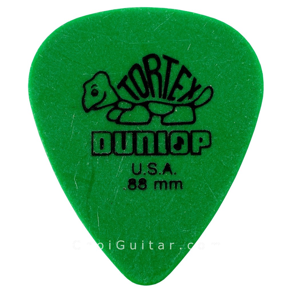 USA 1 Dunlop Tortex Standard 6 độ dày tùy chọn - Phím / Móng gảy guitar/bass