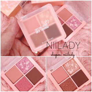 Màu mắt Black Rouge Crystal Heart Lock Shadow