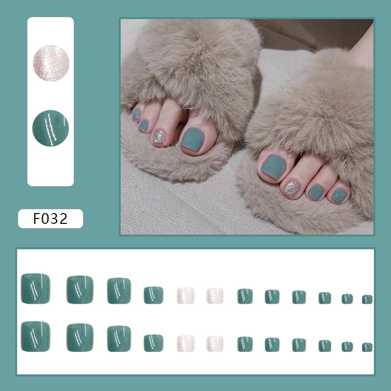 Móng chân giả D&P hộp 24 móng NAIL BOX