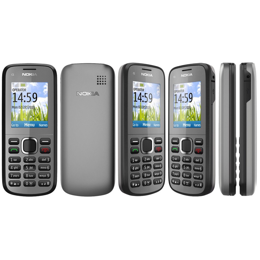 Nokia C1 02 Đầy đủ phụ kiện