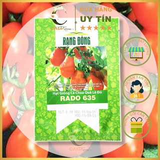 Hạt Giống Cà Chua Quả Lê Đỏ Rado 635 (0,1gr)