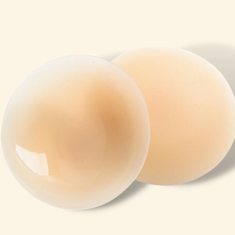 Miếng Dán Ngực Silicon Nhiệt Tự Thân Không Keo Dán Ti Siêu Mỏng Ôm Khít, Tái Sử Dụng Nhiều Lần - 500