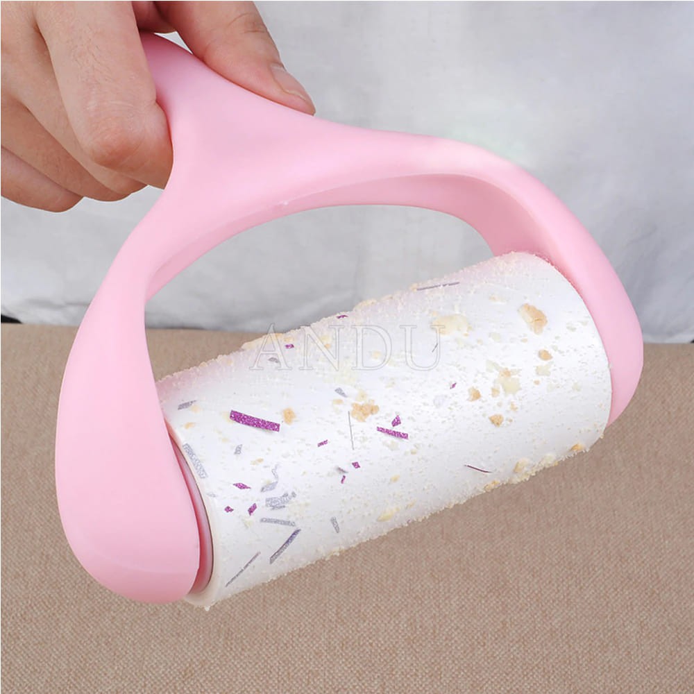 Cây Lăn Hút Bụi Quần Áo, Ghế Sofa , Cây Lăn Lông Thú Cưng Đa Năng + Tặng Kèm 2 Cuộn Băng Keo