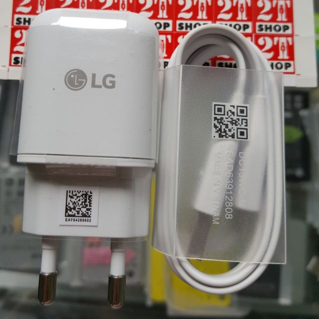 TRỌN BỘ SẠC+ CÁP LG DEP V20/G6/V30/G7/V40 CHÍNH HÃNG-ĐÚNG CHẤT LƯỢNG-CHUẨN HÀN QUỐC