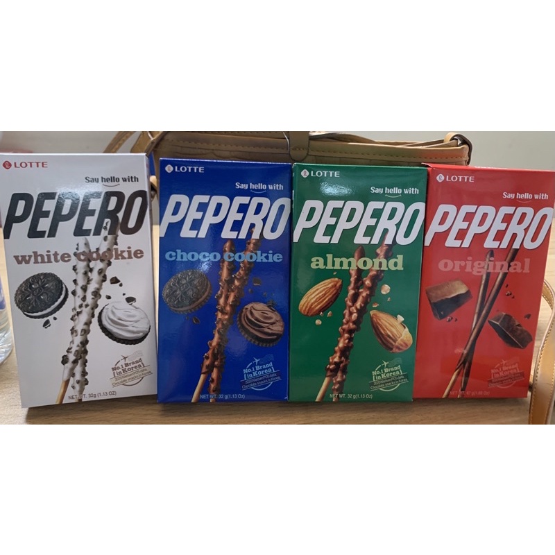 Bánh que Pepero Lotte các vị 32-47g siêu ngon