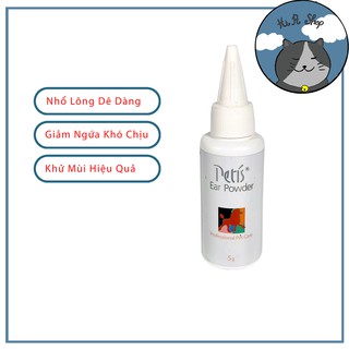 Bột Nhổ Lông Tai Cho Chó Mèo Petis Ear Powder