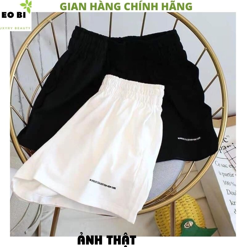 Quần short đùi thể thao unisex nam nữ đều mặc được chất cottong mềm mịn mát màu hè ulzzang -EOBI