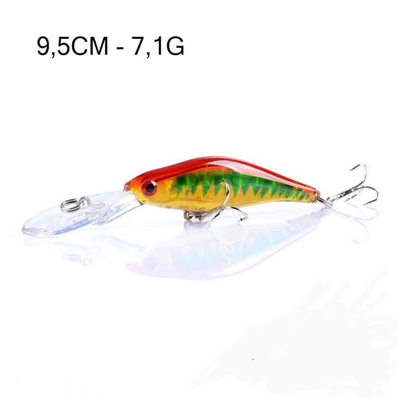 Mồi Câu Cá Giả - Mồi Câu Lure dài 9,5 cm nặng 7,1 gam nhạy cá