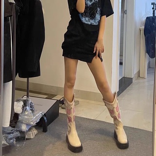 BOOTS DA HOẠ TIẾT | Ảnh thật