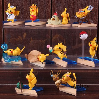 Set 10 Mô Hình Pikachu Dễ Thương