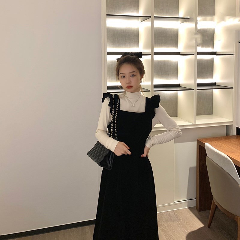 Set váy len nhung