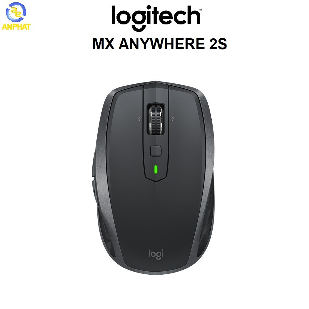 Chuột không dây Bluetooth Logitech MX Anywhere 2S (Kết nối 3 thiết bị - di trên mọi bề mặt)