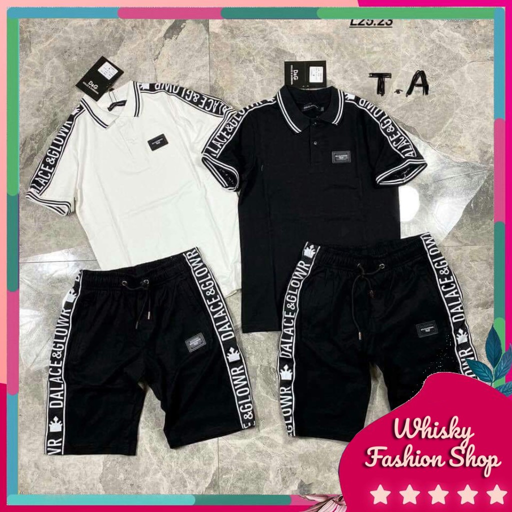 Đồ bộ nam, bộ Polo có logo Tag Sắt cổ bẻ WK (có bigsize)