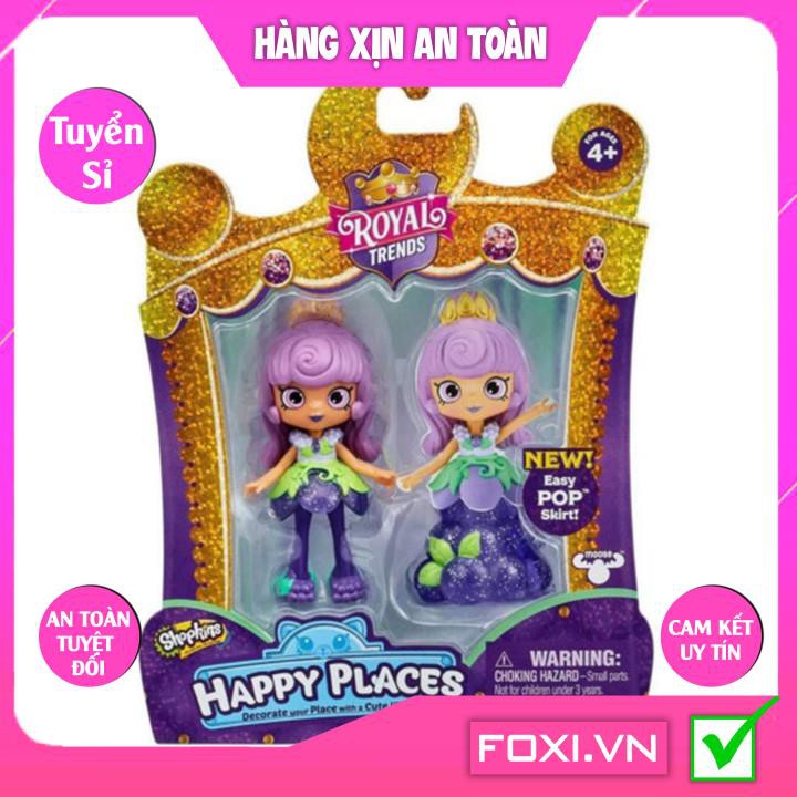 Búp bê hoàng gia Shopkins-Đồ chơi bé gái-trang điểm-Nhân vật hoạt hình công chúa-Hàng Việt Nam Xuất Khẩu chất lượng cao