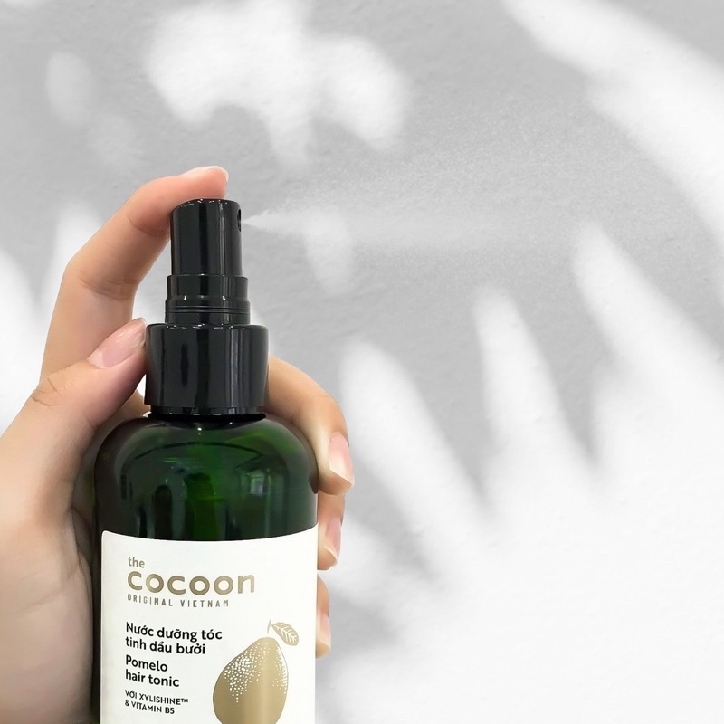 Tinh dầu bưởi xịt tóc dưỡng tóc, giảm rụng tóc, giúp hỗ trợ mọc tóc COCOON