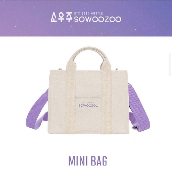 Túi Đeo Chéo Mini In Họa Tiết Kpop Bts Sowoozoo Thời Trang Hàn Quốc Cho Nữ