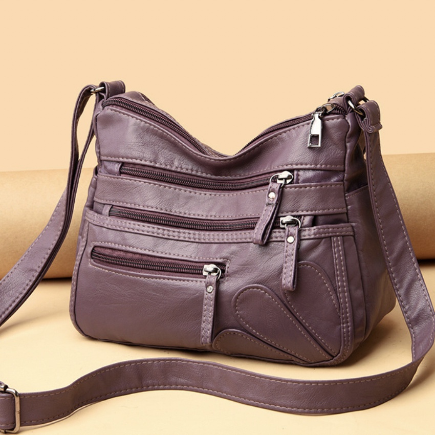 Túi Xách Da Mềm Thời Trang Hàn Quốc Cho Phụ Nữ Trung Niên 2022