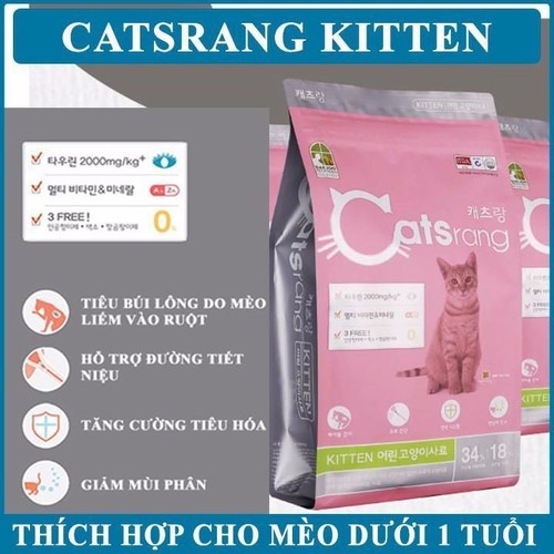 catsrang kitten thức ăn cho mèo con (400g-1.5kg)