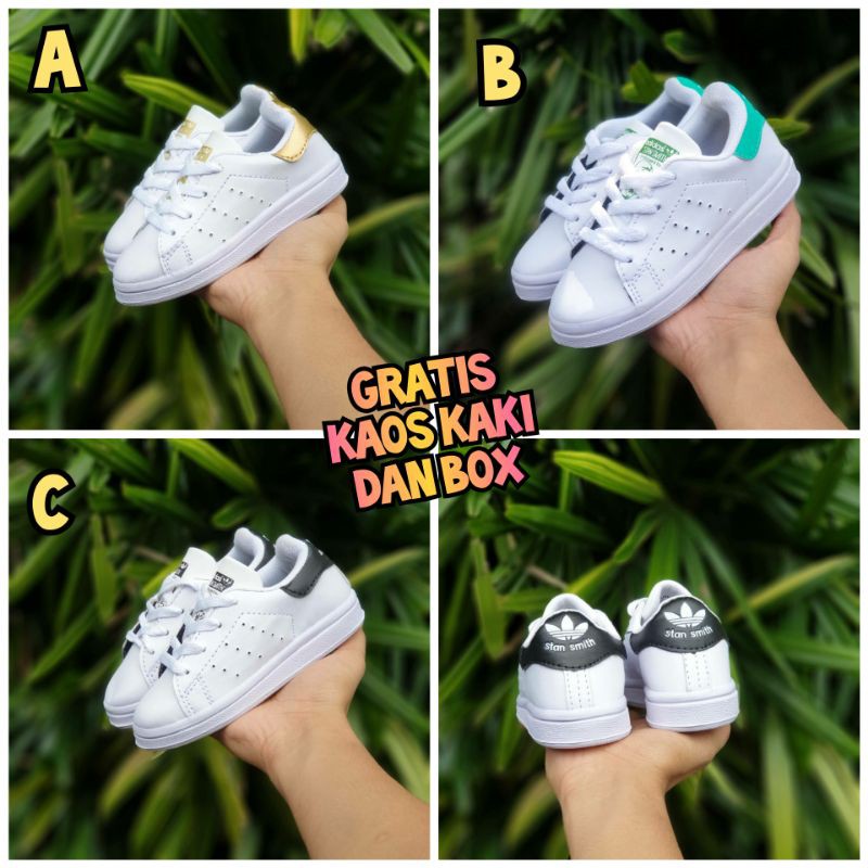 Giày Thể Thao Adidas Stan Smith Thời Trang Dành Cho Trẻ Nhỏ